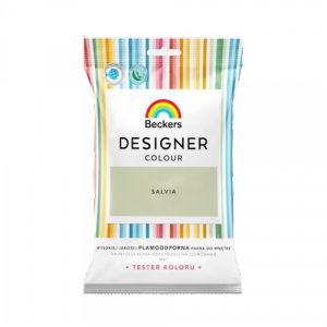 Beckers TESTER SALVIA Designer Colour farba lateksowa mat-owa do ścian sufitów