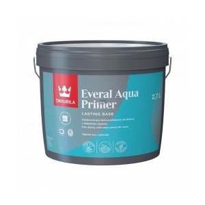 Tikkurila Everal Aqua Primer 2,7L GRUNT podkład akrylowy do drewna wodny