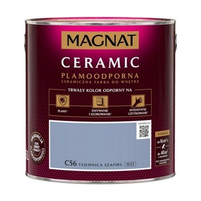 MAGNAT Ceramic 2,5L C56 Tajemnica Szafiru ceramik ceramiczna farba do wnętrz plamoodporna