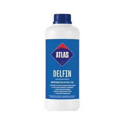 Atlas Delfin impregnat Bezbarwny do płytek fug 1kg 1L ożywia kolor odporny ochronny