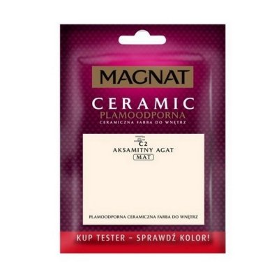 MAGNAT Ceramic TESTER C2 Aksamitny Agat ceramik ceramiczna farba do wnętrz plamoodporna