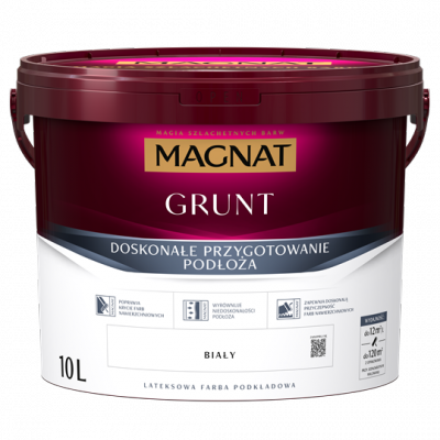 MAGNAT Grunt 10L farba gruntująca pod farby ceramiczne lateksowe Ceramic Care Primer Style - TYLKO ODBIÓR OSOBISTY LUB WYSYŁKA NA PALECIE