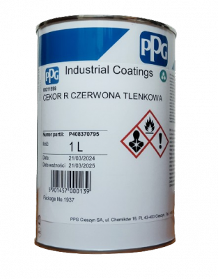Cekor R 1L farba ftalowo-silikonowa przeciwrdzewna termoodporna podkład
