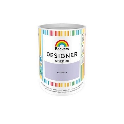 Beckers 5L LAVENDER Designer Colour farba lateksowa mat-owa do ścian sufitów