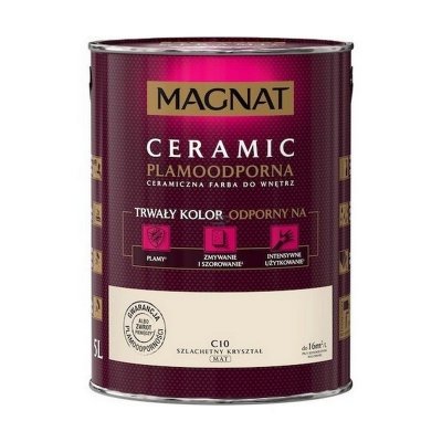 MAGNAT Ceramic 5L C10 Szlachetny Kryształ ceramik ceramiczna farba do wnętrz plamoodporna