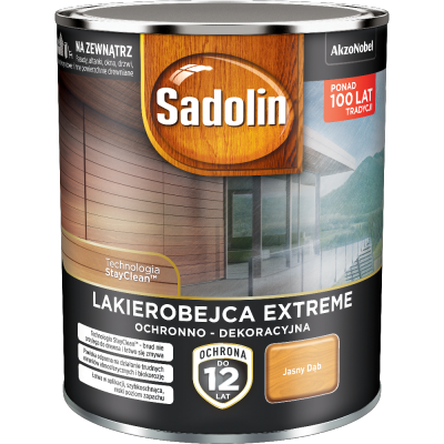 Sadolin Extreme lakierobejca 0,7L DĄB JASNY do drewna szybkoschnąca odporna zewnętrzna
