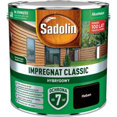 Sadolin Classic impregnat 2,5L HEBAN drewna clasic
