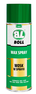 BOLL Wosk w Sprayu 400ml do Nabłyszczania Konserwowania Lakieru na bazie Carnauba
