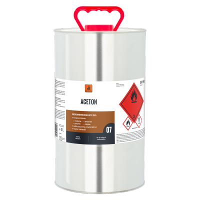 Aceton Techniczny 5L zmywacz odtłuszczacz Dragon