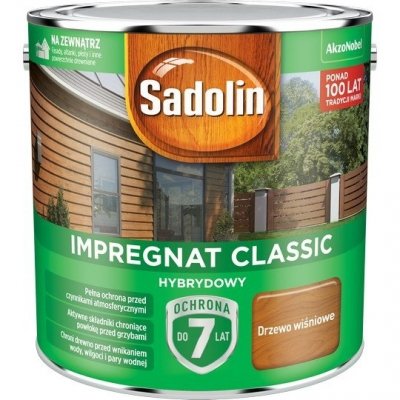 Sadolin Classic impregnat 2,5L DRZEWO WIŚNIOWE 88 drewna clasic