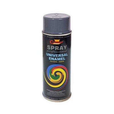 Spray Uniwersalny RAL7024 SZARY CIEMNY 400ml emalia Champion do metalu plastiku drewna gipsu