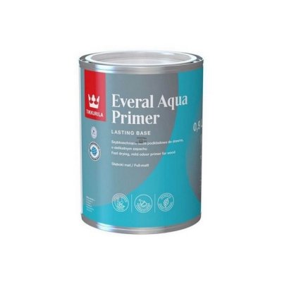 Tikkurila Everal Aqua Primer 0,9L GRUNT podkład akrylowy do drewna wodny