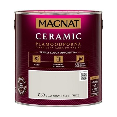 MAGNAT Ceramic 2,5L C69 Zgaszony Kalcyt ceramik ceramiczna farba do wnętrz plamoodporna