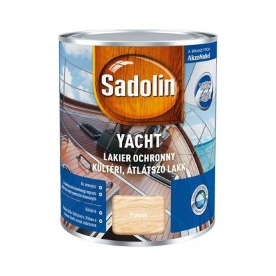 Sadolin Yacht lakier jachtowy 0,75L POŁYSK BEZBARWNY drewna