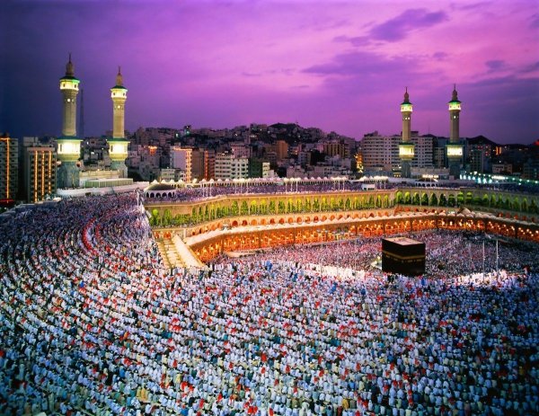 Fototapeta 388x270 8-106 Zabytki Architektura Budowla Miasto Mekka Meczet Kaaba Islam Religia Arabia