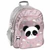 PLECAK SZKOLNY MIŚ PANDA DLA DZIEWCZYNEK DO 1 KLASY KOMPLET 5w1 z PANDĄ