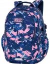 CoolPack Cp Plecak dla Dziewczyny Granatowy Różowy Szkolny PINK STROKES [C62187]