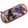 SPIDERMAN PIÓRNIK SZKOLNY SASZETKA Z KLAPKĄ DLA CHŁOPAKA 1 KOMOROWY