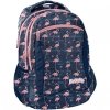 Plecak Młodzieżowy Szkolny Dziewczęcy Flamingi Granatowy [PPNG20-2808]