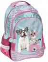 Plecak Kot Pies Szkolny dla Dziewczyny Komplet [PTK-181]