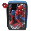 Piórnik Spiderman Szkolny Dwukomorowy dla Chłopaka Paso [SPW-P022BW]