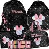 Myszka Minnie Plecak Szkolny Komplet 4w1 Disney [DM23VV-278]