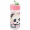 PANDA BIDON ŚNIADANIÓWKA Z MISIEM DERFORM DLA DZIEWCZYNEK ZESTAW 2w1 MODNY