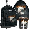 NASA PLECAK NA KÓŁKACH ZESTAW 3w1 DLA CHŁOPAKA PASO SZKOLNY KOSMOS