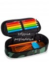 Cp CoolPack Plecak Zielony Młodzieżowy z Naszywkami [B24054]