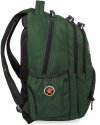 Cp CoolPack Plecak Zielony Młodzieżowy z Naszywkami [B24054]