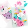 POMPONIASTE WYKLEJANKI UNICORN KIDEA JEDNOROŻEC