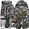 DUŻY ZESTAW GAMER COOLPACK PLECAK CP GAMING GAME GRA DLA CHŁOPAKA