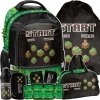 PLECAK MINECRAFT SZKOLNY GAMING GAMER DO 1 KLASY DLA CHŁOPAKA KOMPLET 6 ele