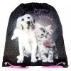 Plecak Szkolny Pies Kot Zestaw dla Dziewczyny [RHG-090]