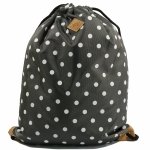 Worek Kropki Szkolny na Wf Obuwie Kapcie Szary [607884]