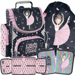 BALERINA TORNISTER SZKOLNY DO 1 KLASY BALETNICA DLA DZIEWCZYNEK ZESTAW 3el