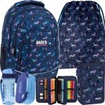 Tęczowe Konie Plecak Szkolny Backup Horse Konie Komplet [PLB4A88]