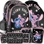 STICH PLECAK SZKOLNY  DZIEWCZĘCY DO PODSTAWÓWKI STITCH i LILO ZESTAW 3ele