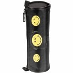 PIÓRNIK TUBA SMILEY BEUNIQ SZKOLNY DLA UCZNIÓW CZARNY BUŹKI EMITIKONY