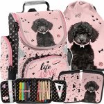 TORNISTER SZKOLNY Z PIESKIEM ZESTAW 3w1 DO 1 KLASY PIESEK DO PODSTAWÓWKI