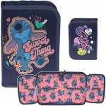Stitch Jednokomorowy Piórnik do Szkoły Podstawowej dla Dziewczynek Disney