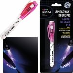 Różowy Długopis Szpiegowski z Lampką UV LED Latarka Kidea [SDKA]