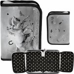 Konie Piórnik dla Dziewczyn Szkolny do Podstawówki do klas 1-4 Rozkładany Koń Paso