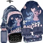 PLECAK STITCH NA KÓŁKACH SZKOLNY DO 1 KLASY LILO i STICH KOMPLET 5w1 PASO