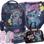 STITCH PLECAK SZKOLNY ZESTAW 6w1 DO PODSTAWÓWKI DZIEWCZĘCY DO KLAS 1-4