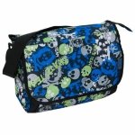 Torba Czaszki A4 Listonoszka na Pasku Młodzieżowa Chłopięca [15-582D]