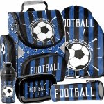 TORNISTER  ZESTAW 5el PIŁKARSKI SZKOLNY DLA CHŁOPAKA DO 1 KLASY PIŁKA NOŻNA