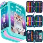 KOTKI PIÓRNIK z WYPOSAŻENIEM SZKOLNY DZIEWCZĘCY 3 KOMOROWY MAJEWSKI