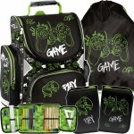 TORNISTER GAMEPAD GRA SZKOLNY GAMING GRY CHŁOPIECY DO KLAS 1-4 ZESTAW 3w1