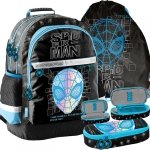 Marvel Spiderman Plecak Szkolny dla chłopaka w zestawie [SP23AA-116]